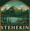 Stehekin Washington. Logo